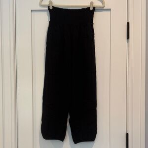 Hatch Maternity Elastic Waist Black Pants Size 1